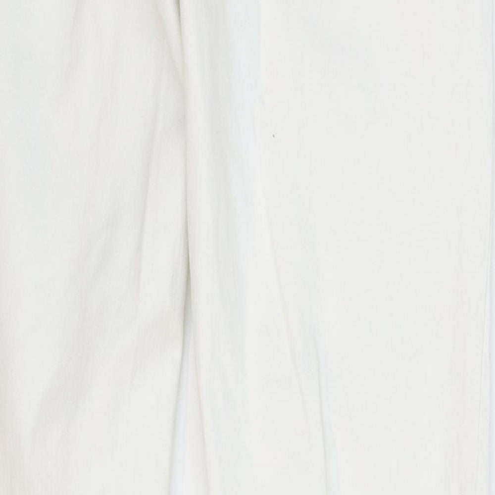 Hallhuber Womens White  Denim Jegging Jeans Size 10 L27 in