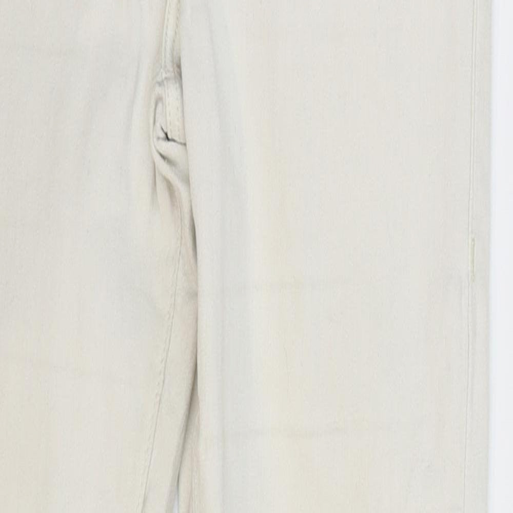 Topshop Womens White  Denim Jegging Jeans Size 28 in L30 in