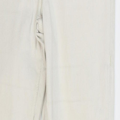 Topshop Womens White  Denim Jegging Jeans Size 28 in L30 in