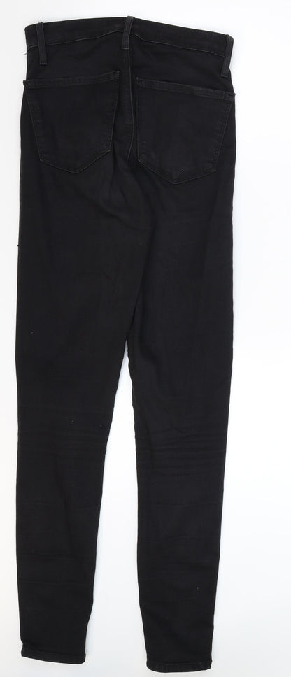 Topshop Womens Black  Denim Jegging Jeans Size 28 in L30 in