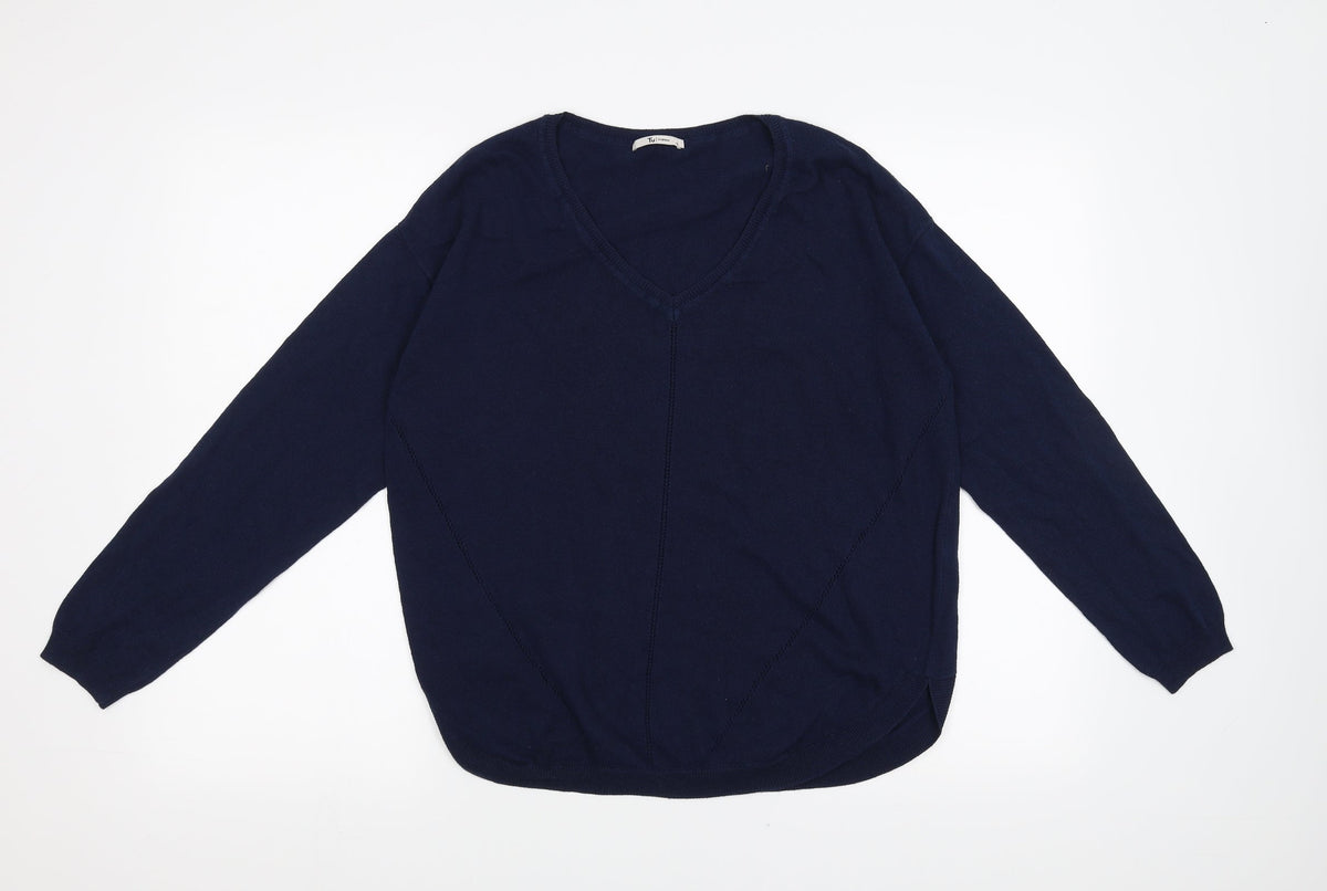 TU Womens Blue   Pullover Jumper Size 12