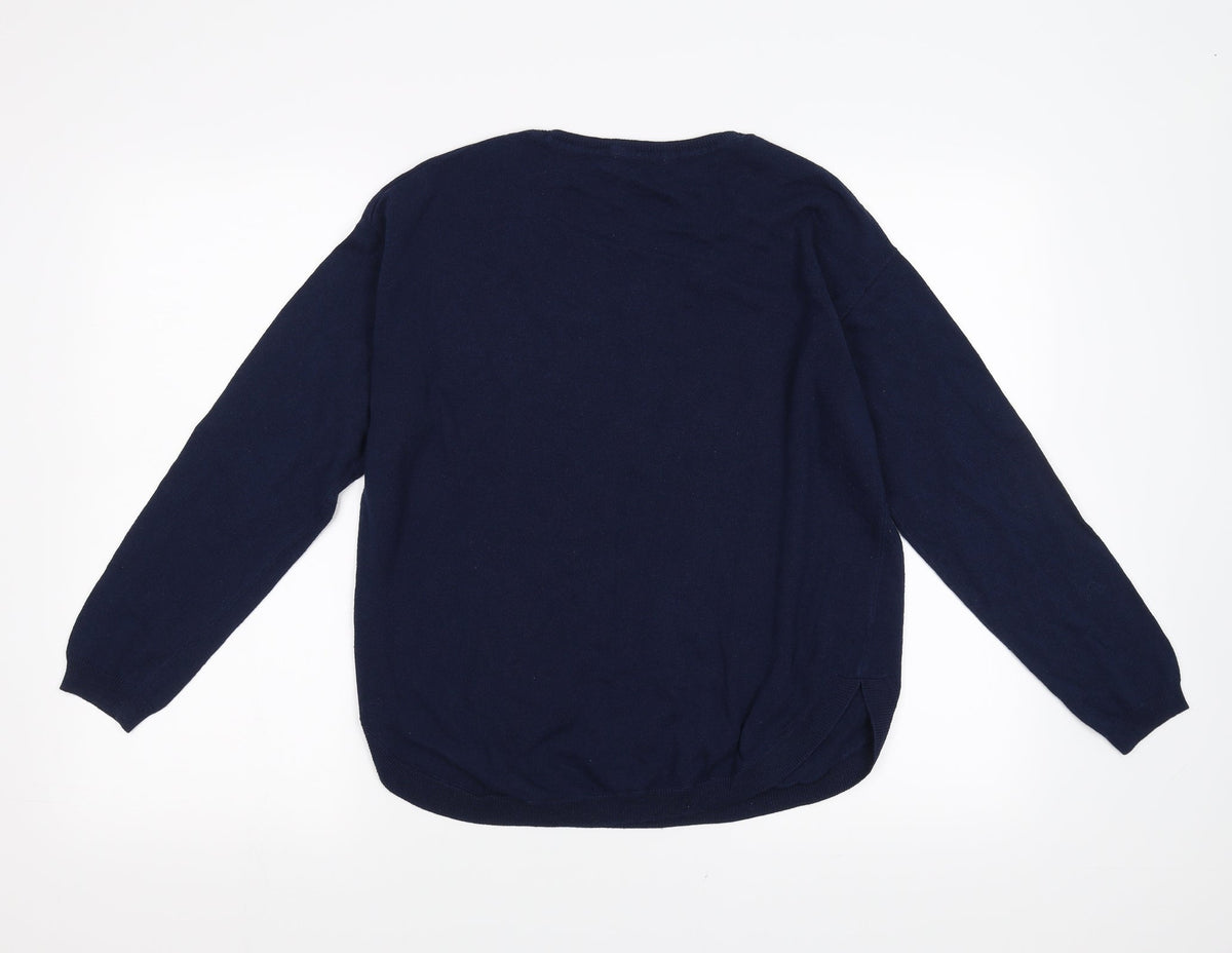 TU Womens Blue   Pullover Jumper Size 12