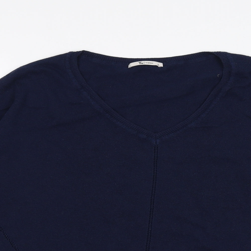 TU Womens Blue   Pullover Jumper Size 12