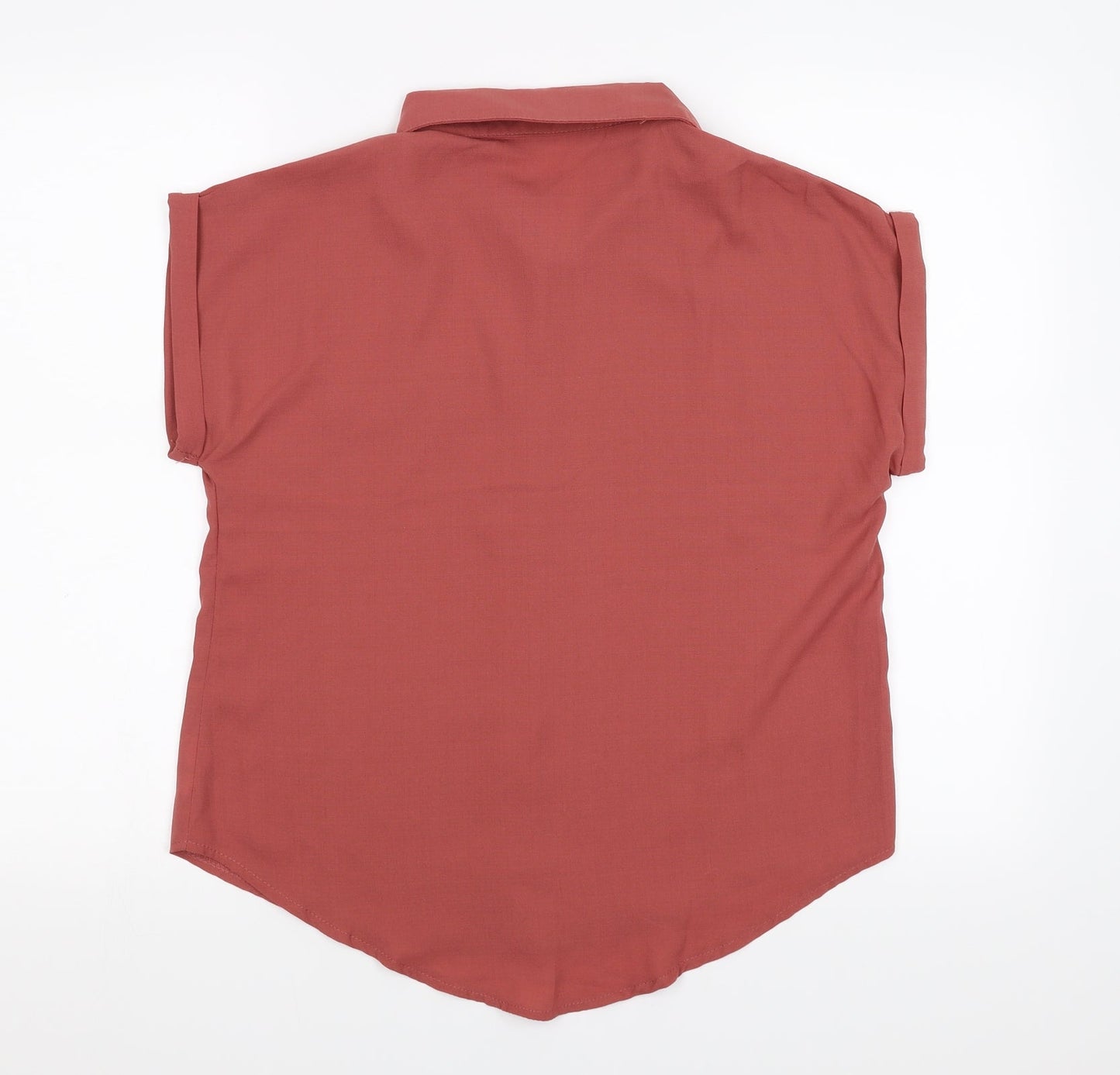 SheIn Womens Pink   Basic Blouse Size M