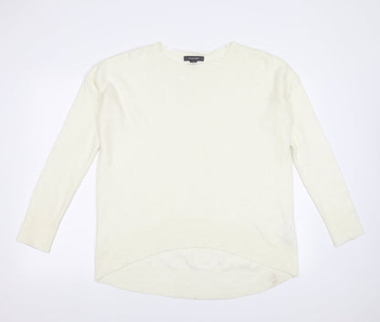 Primark Womens Ivory   Pullover Jumper Size M
