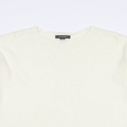 Primark Womens Ivory   Pullover Jumper Size M
