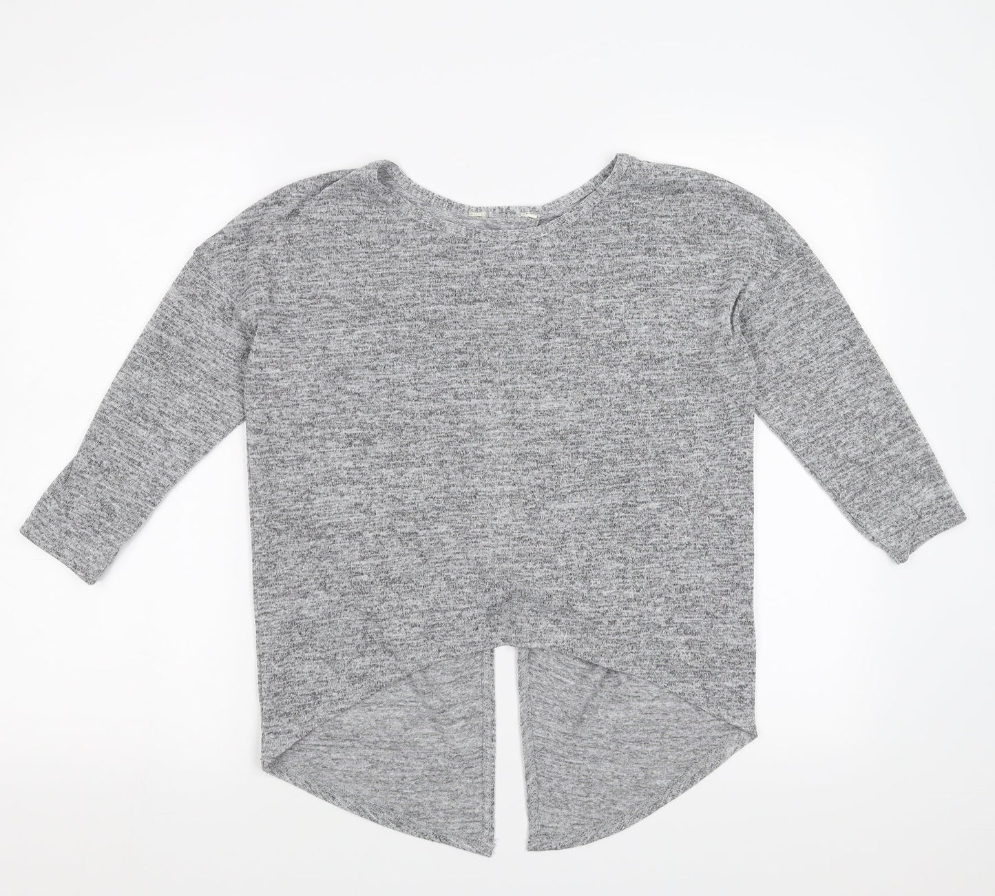 Miss Selfridge Womens Grey   Pullover Jumper Size 10  - Twist Detail