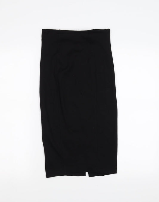 H&M Womens Black   Straight & Pencil Skirt Size XS