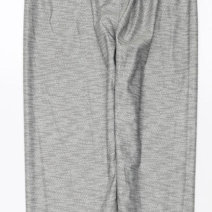 Womens UK Size M Athletic Works Regular Fit Compression Green Leggings