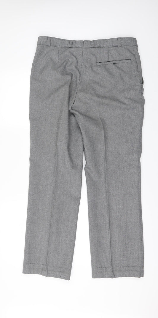 Preworn Mens Grey   Trousers  Size 34 L29 in