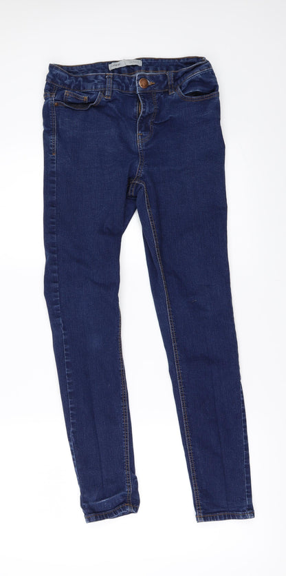 George Womens Blue  Denim Skinny Jeans Size 10 L28 in