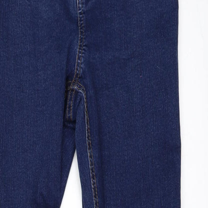 George Womens Blue  Denim Skinny Jeans Size 10 L28 in