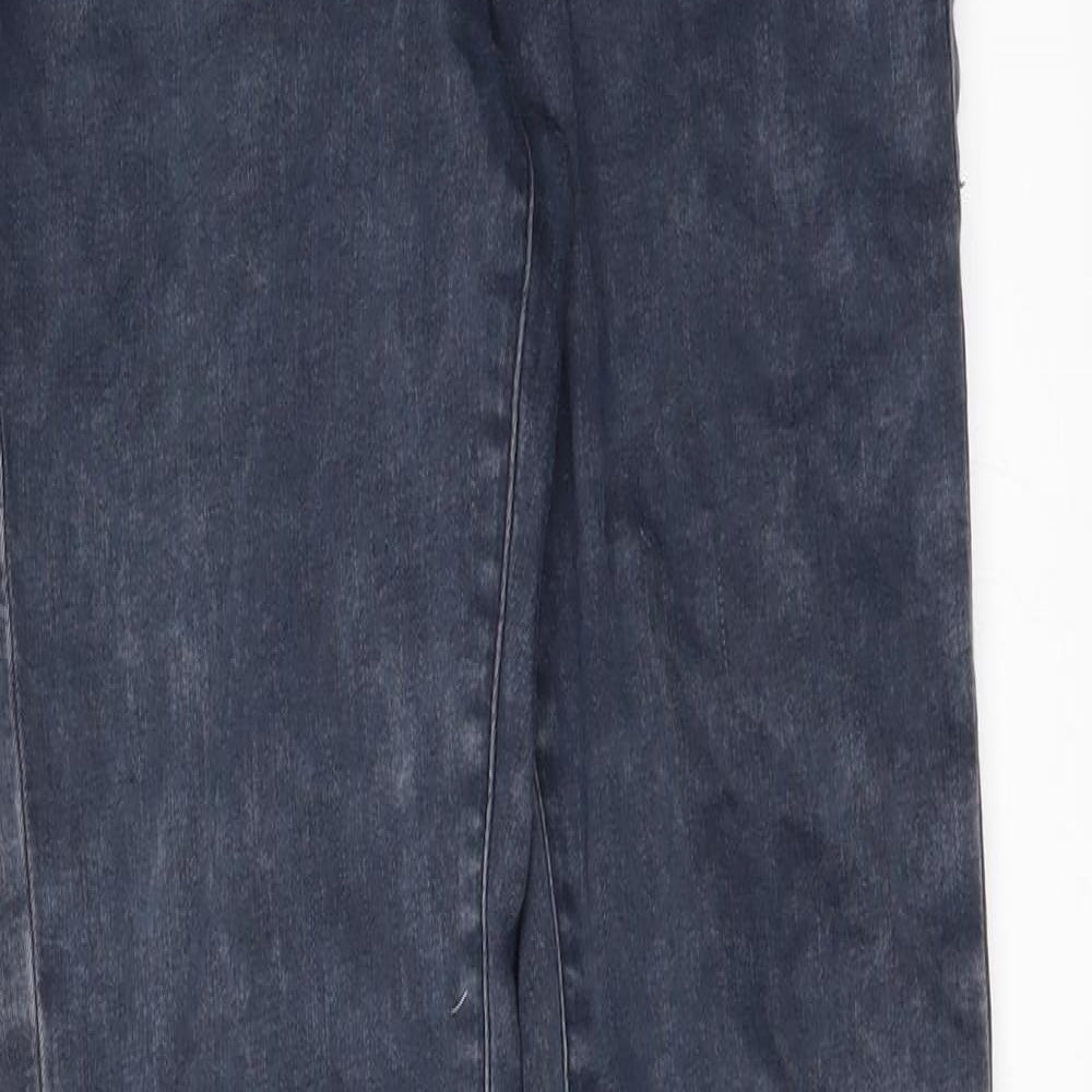 Topshop Womens Blue  Denim Skinny Jeans Size 25 in L30 in
