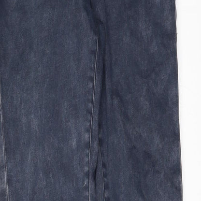 Topshop Womens Blue  Denim Skinny Jeans Size 25 in L30 in