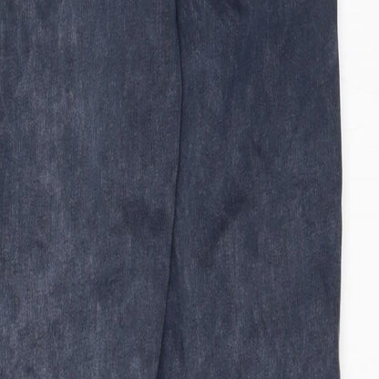 Topshop Womens Blue  Denim Skinny Jeans Size 25 in L30 in
