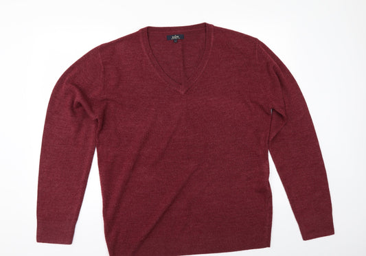 Matalan Mens Red   Pullover Jumper Size L