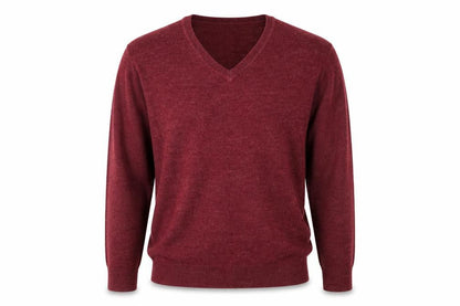 Mens UK Size L Matalan Red Pullover Jumper