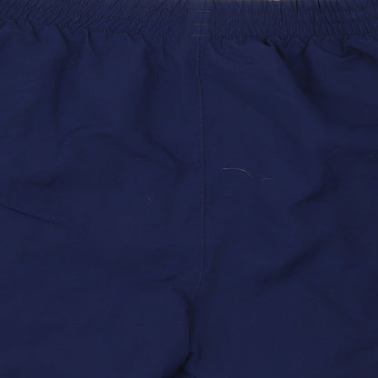 PRO TOUCH Mens Blue Herringbone  Chino Shorts Size M