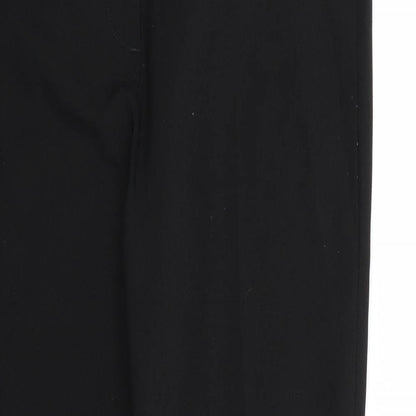 George Womens Black  Rayon Dress Pants Trousers Size 10 L26 in
