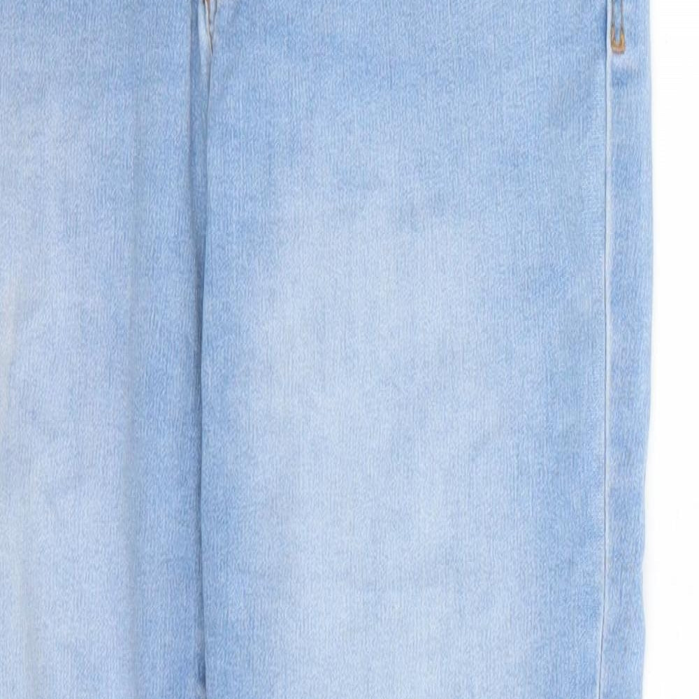 Denim & Co. Womens Blue  Denim Skinny Jeans Size 10 L27 in