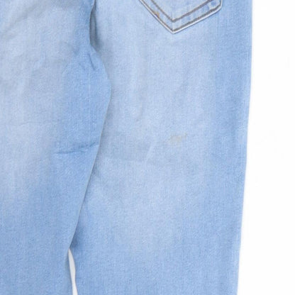 Denim & Co. Womens Blue  Denim Skinny Jeans Size 10 L27 in