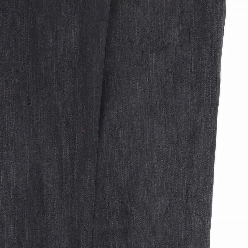 Hacker Womens Black  Denim Skinny Jeans Size 31 in L34 in
