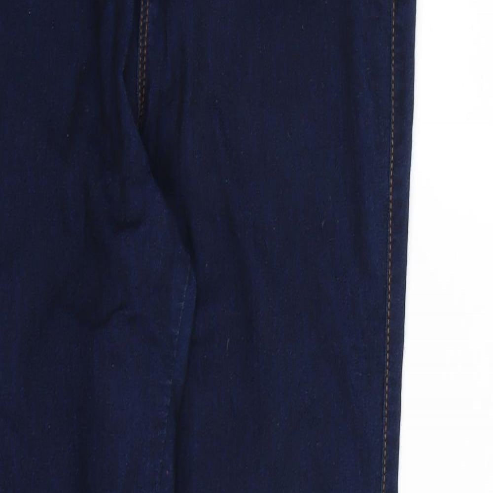 Denim & Co. Womens Blue  Denim Jegging Jeans Size 10 L28 in