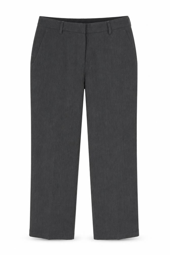 Marks & Spencer Womens Grey  Rayon Dress Pants Trousers Size 10 L28 in
