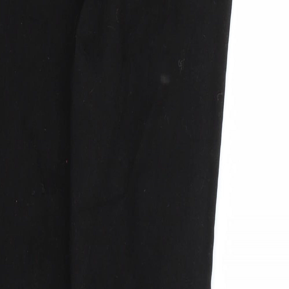 Womens UK Size M SHIEN Regular Fit Skinny Black Jeans