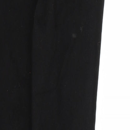 Womens UK Size M SHIEN Regular Fit Skinny Black Jeans