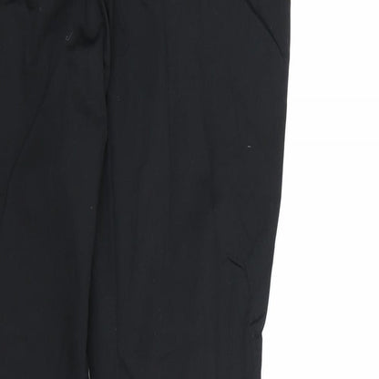 Womens UK Size 10 Marks and Spencer Regular Fit Dress Pants Black Trousers