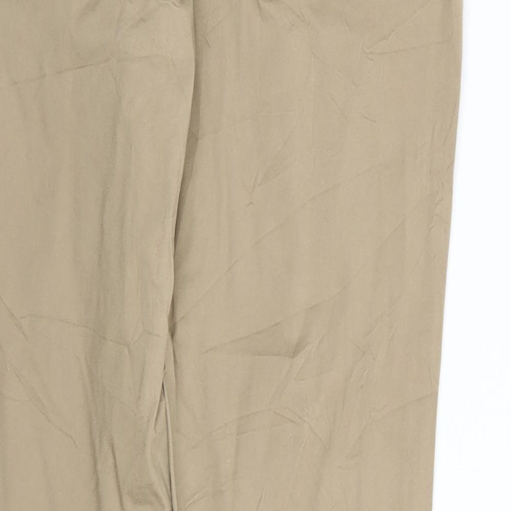 Cecilia Classics Womens Brown   Chino Trousers Size 12 L31 in