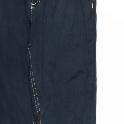 Denim & Co. Womens Blue  Denim Skinny Jeans Size 8 L30 in