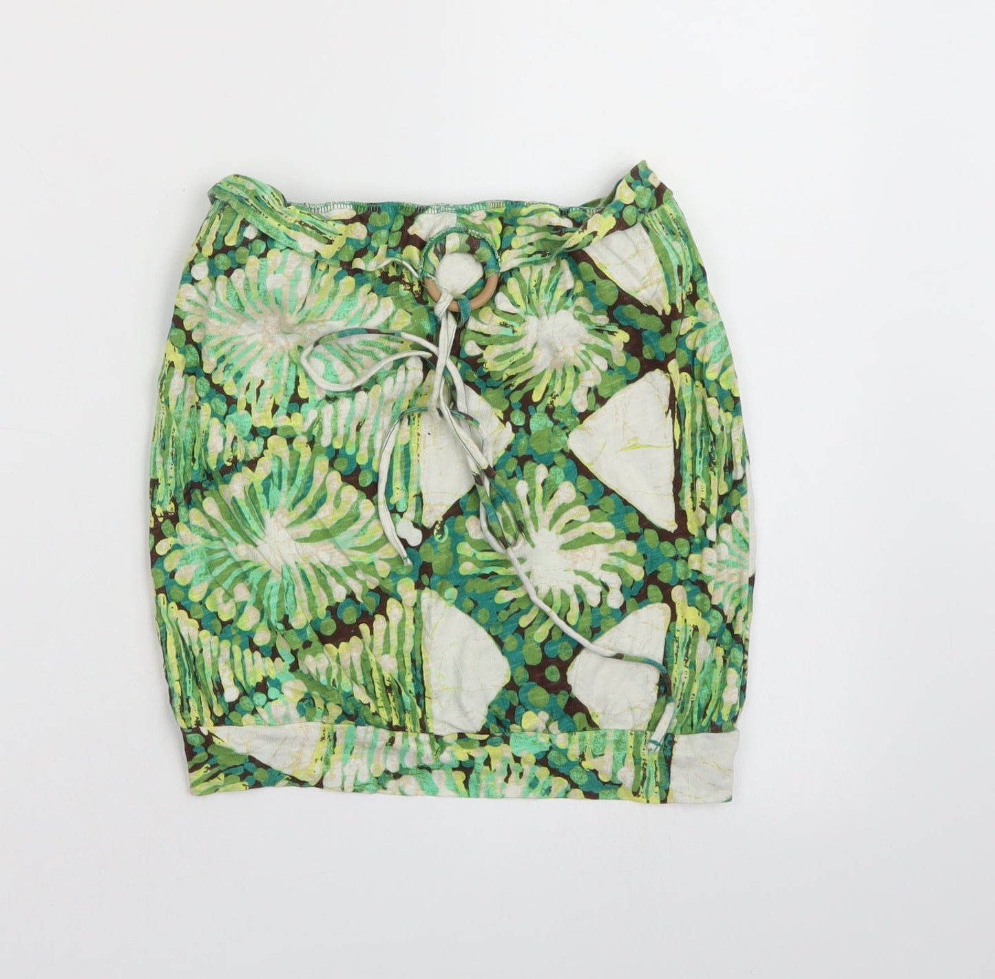 Womens UK Size S Gap Green Cropped Tank