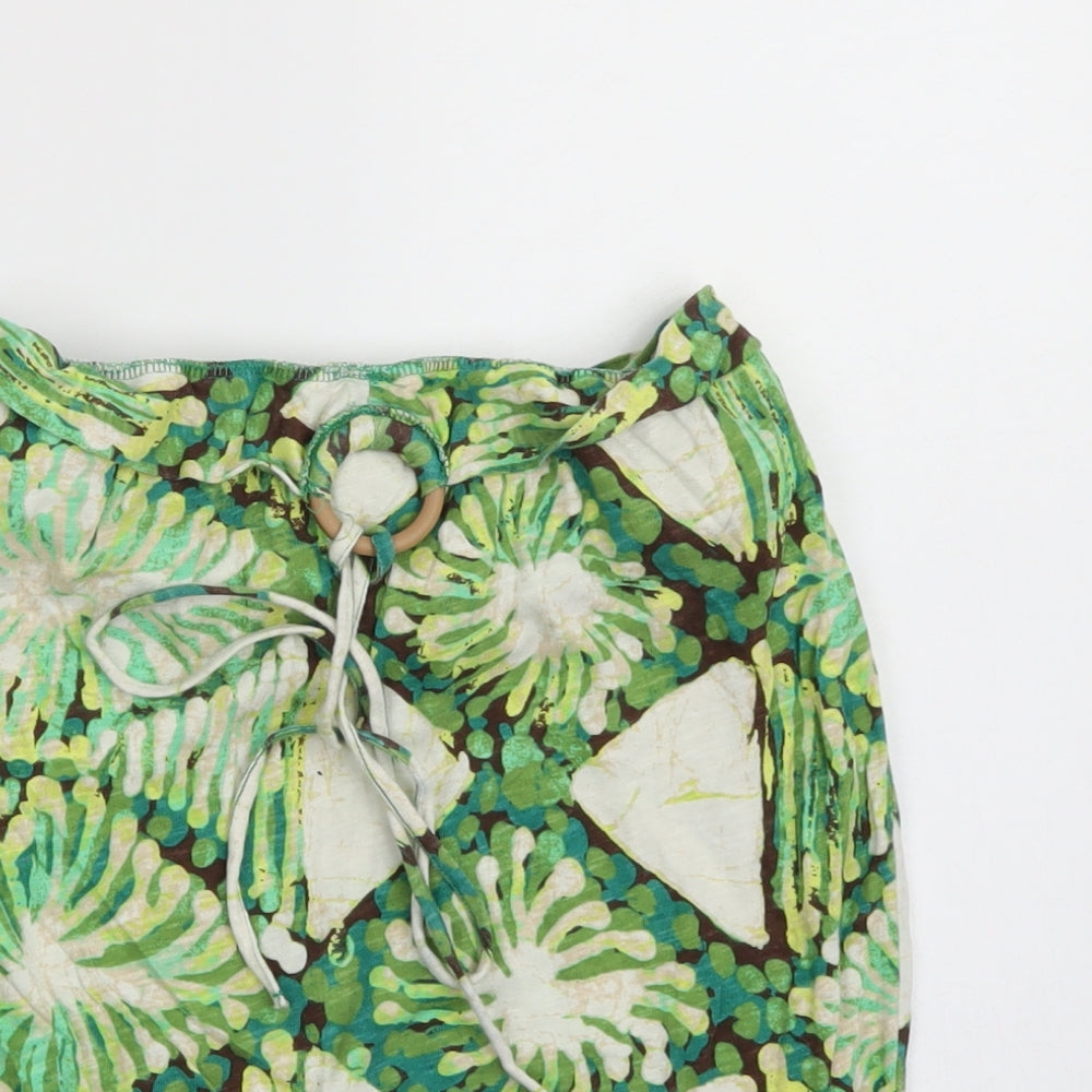 Womens UK Size S Gap Green Cropped Tank
