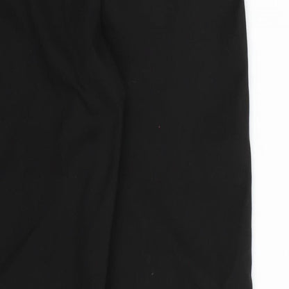 Top Class Boys Black  Rayon Dress Pants Trousers Size 9 Years - School Trousers