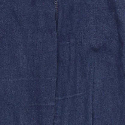 Denim Co Womens Blue  Denim Straight Jeans Size 14 L28 in