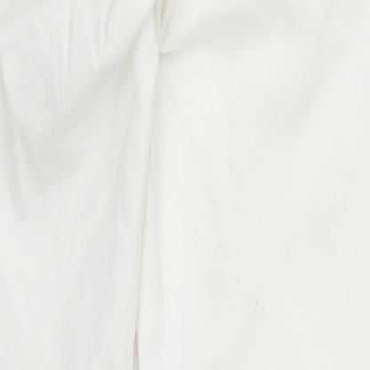 Womens UK Size 10 Papaya Regular Fit Skinny White Jeans