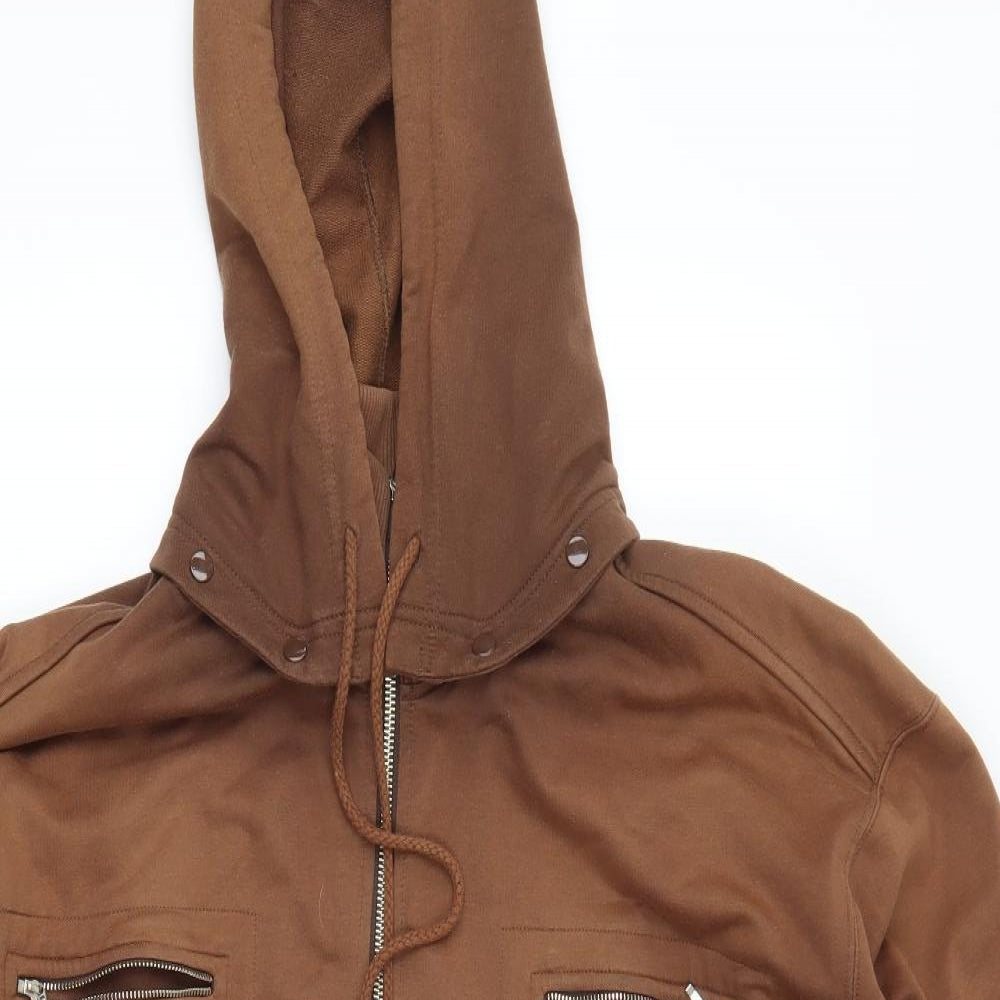 Womens UK Size L DASH Brown Jacket