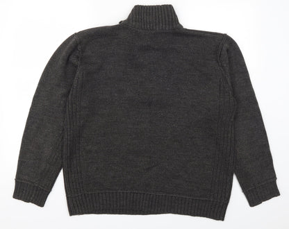 Cedar Wood State Mens Grey   Pullover Jumper Size L