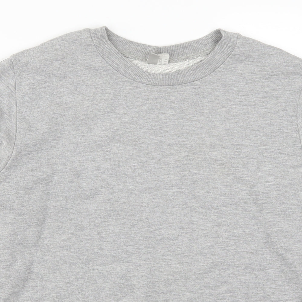 Womens UK Size 10 ASOS Grey Pullover Sweatshirt