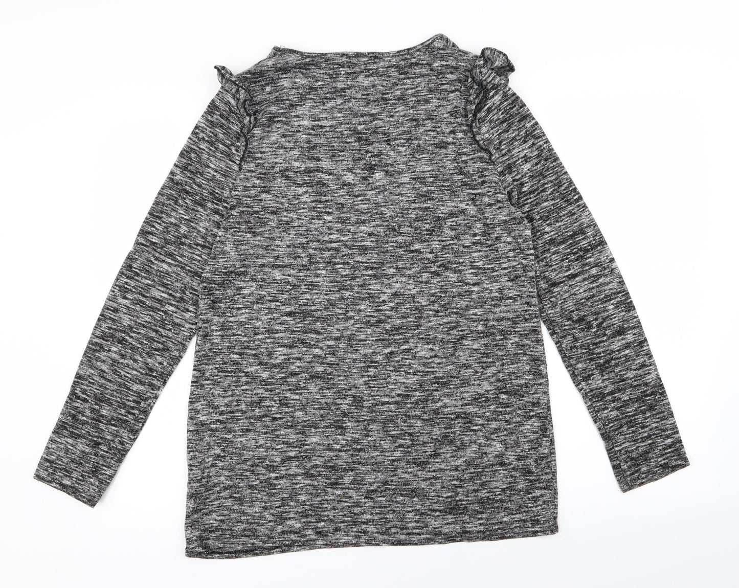 Papaya Womens Grey   Basic T-Shirt Size 14