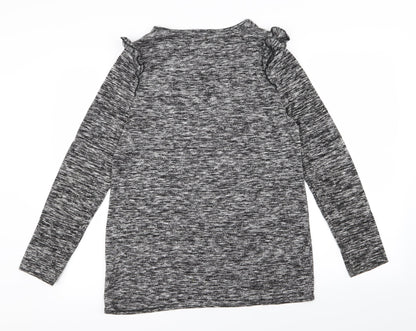 Papaya Womens Grey   Basic T-Shirt Size 14