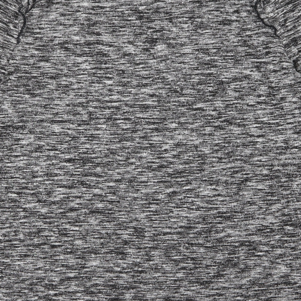 Papaya Womens Grey   Basic T-Shirt Size 14