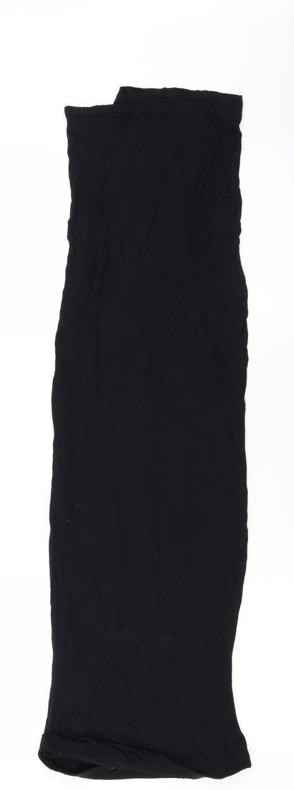 plt Womens Black   Straight & Pencil Skirt Size 6  - Stretch waistband