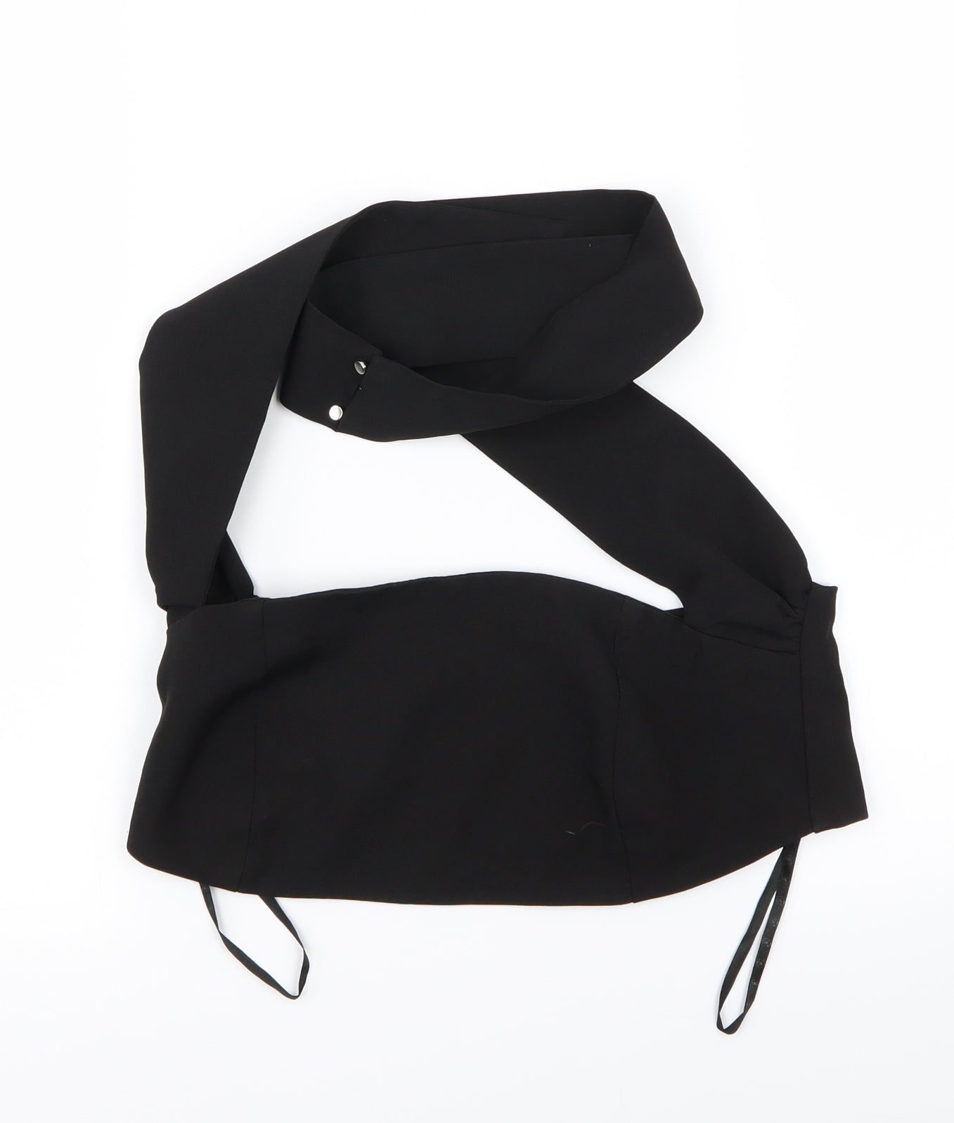 Womens UK Size 10 Missguided Black Basic Tank