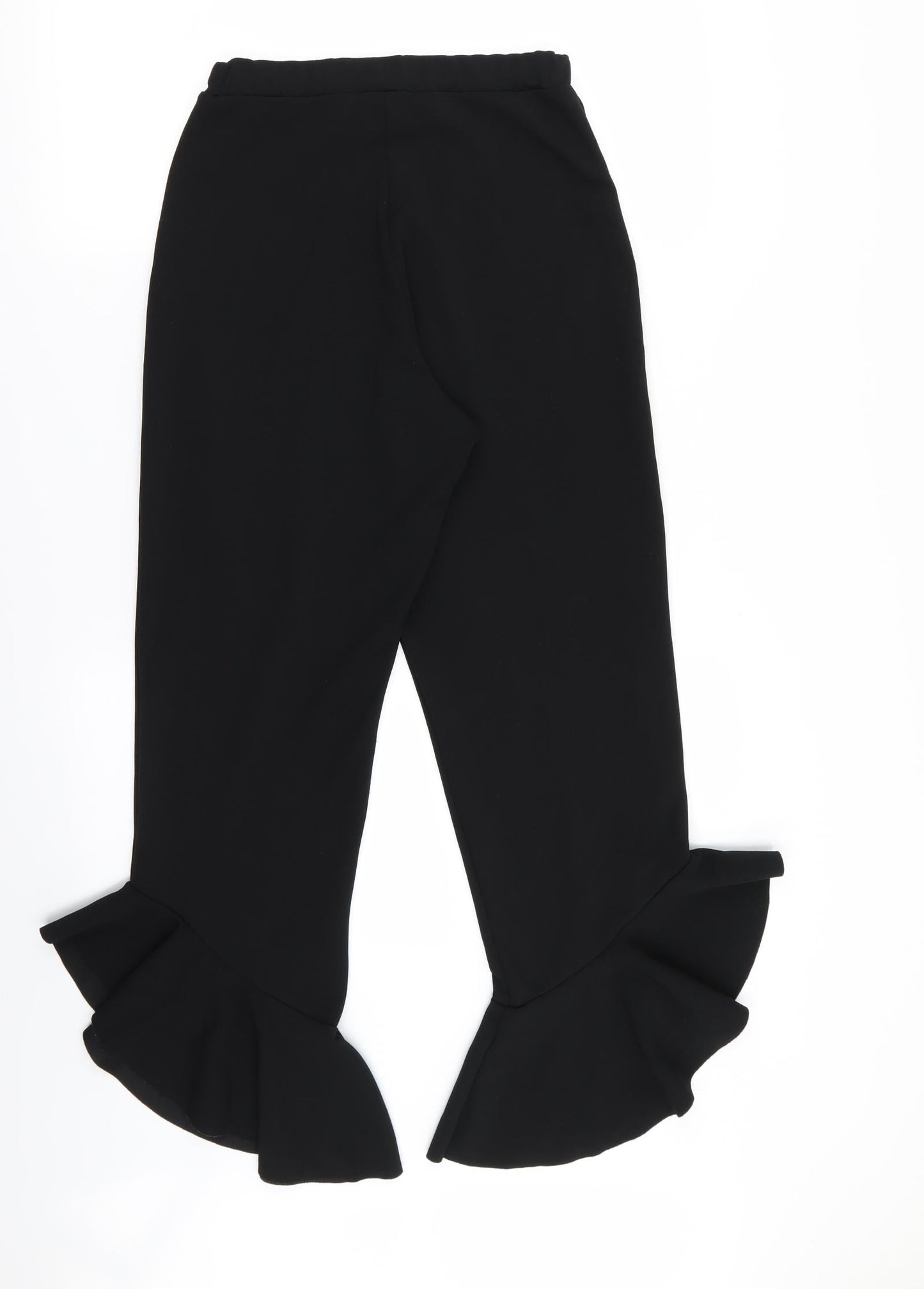 Womens UK Size 10 Quiz Regular Fit  Black Trousers