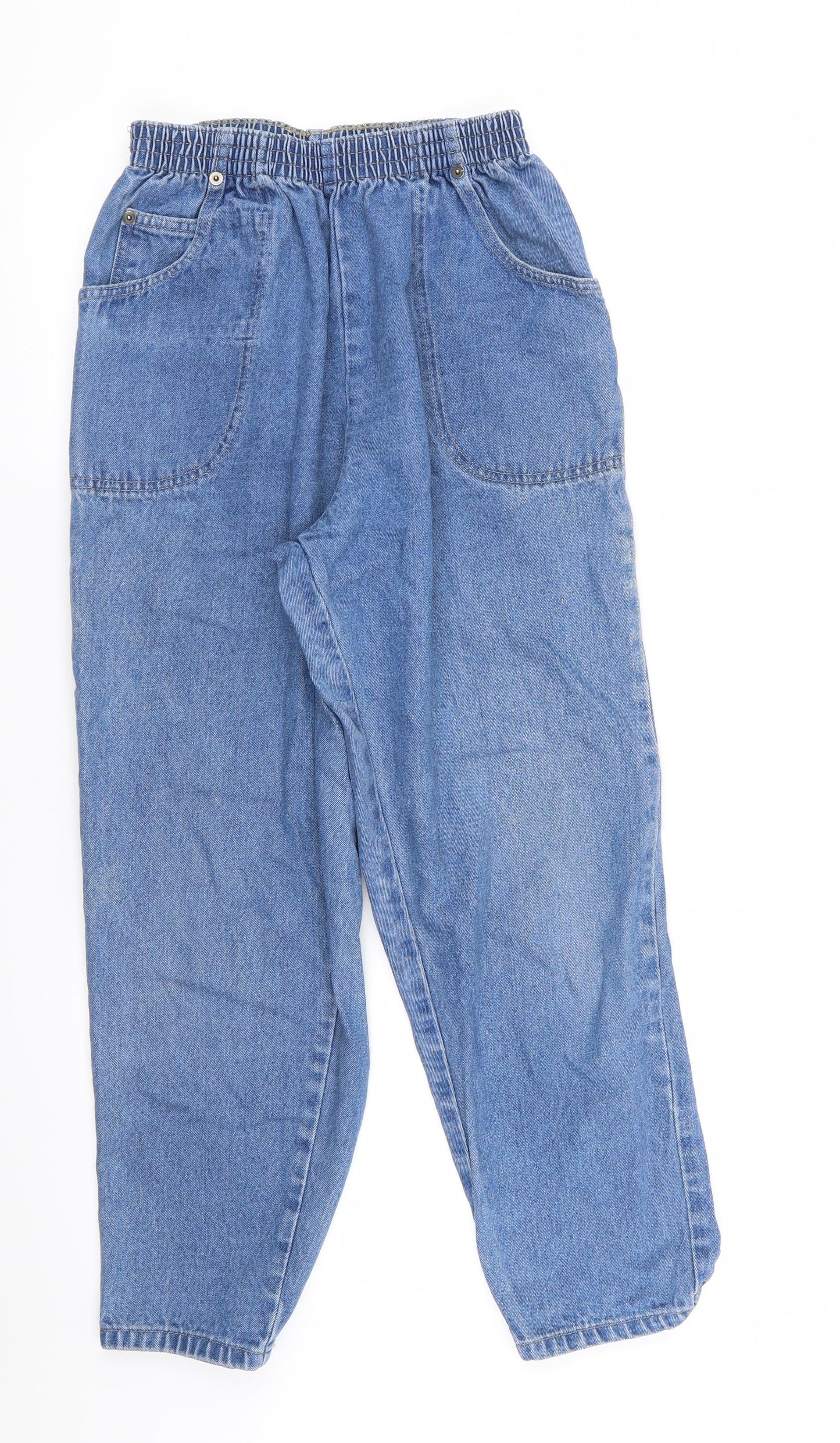 Cabin Creek Womens Blue  Denim Straight Jeans Size 6 L25 in - Stretch waistband
