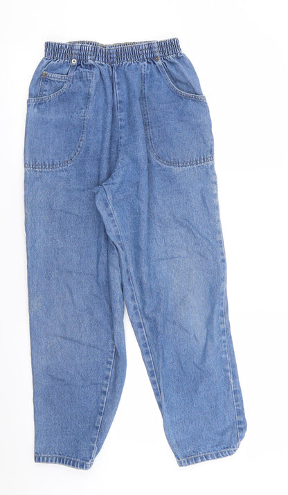 Cabin Creek Womens Blue  Denim Straight Jeans Size 6 L25 in - Stretch waistband