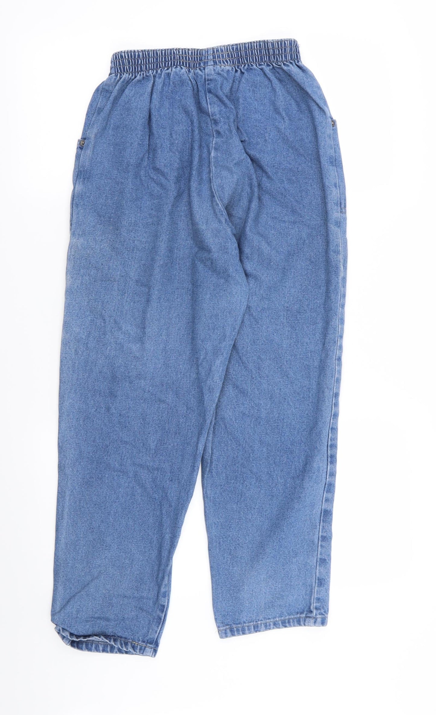 Cabin Creek Womens Blue  Denim Straight Jeans Size 6 L25 in - Stretch waistband